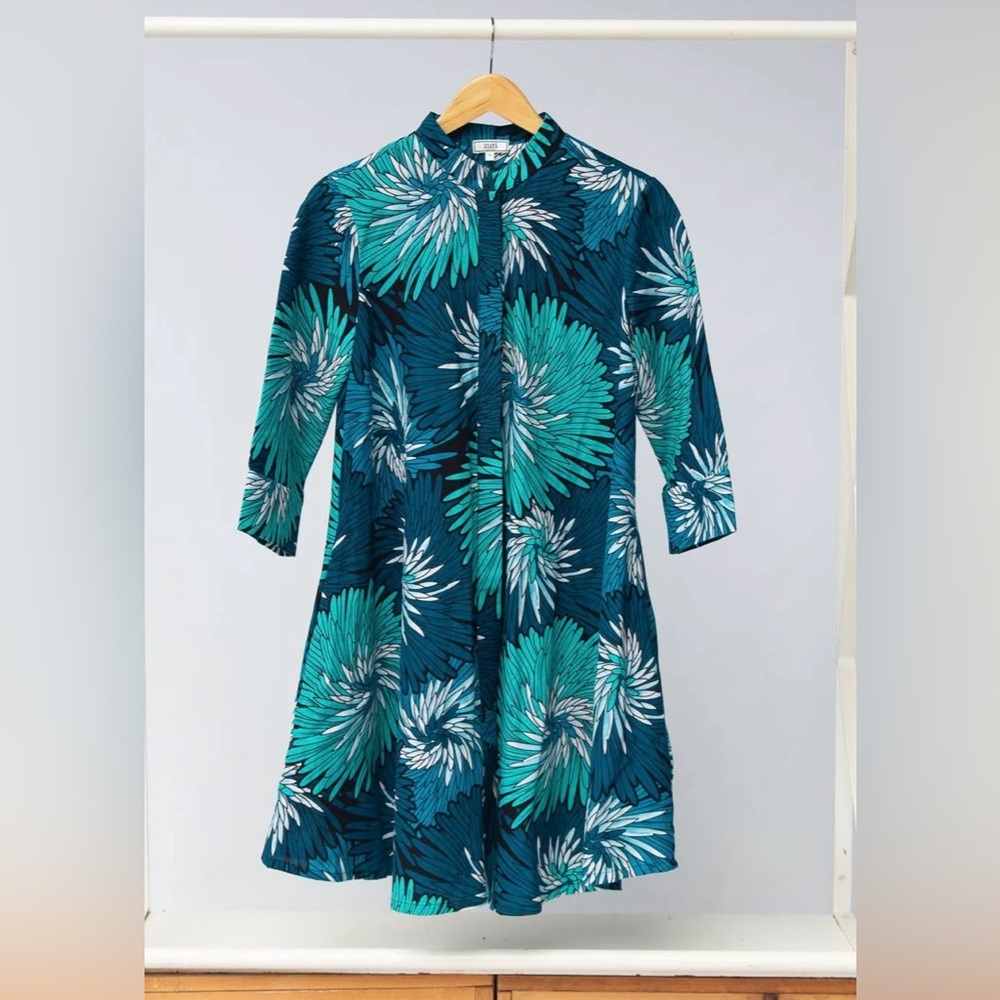 Zuri Hello Dahlia Dress 1X - Picture 2 of 8